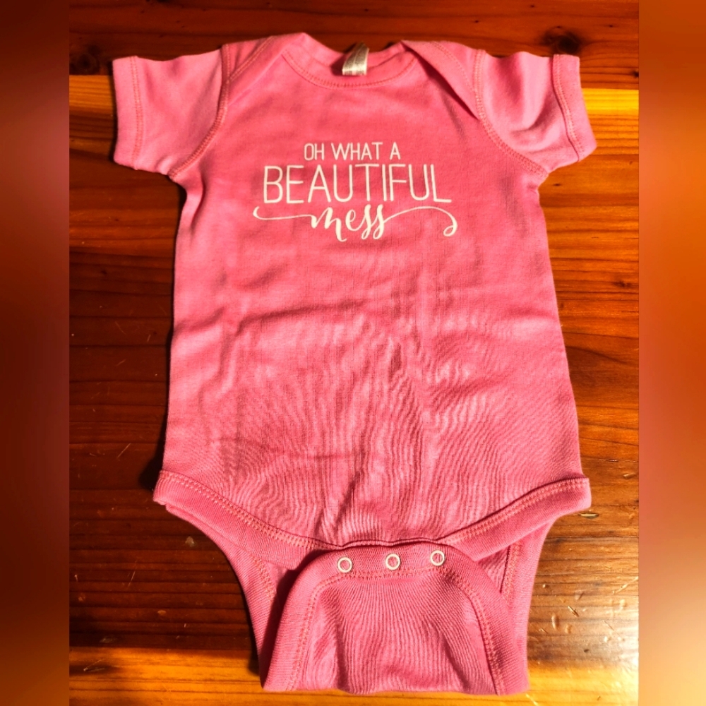 Onesie, 12 mo, 18 mo, 24 mo. Ruby's Rubbish NWOT